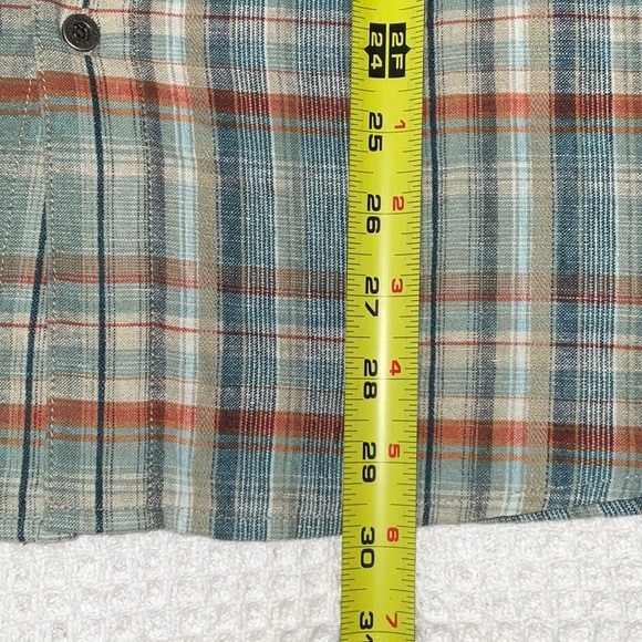 Like NEW Men’s Kühl Skorpio Button up, Linen Cotton Blend Shirt. Size Large - Picture 8 of 13